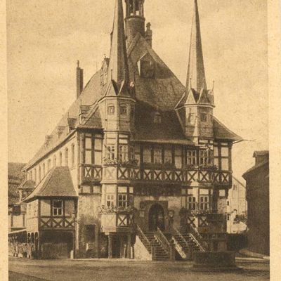 Bild vergrößern: PK_II_0104 Wernigerode Rathaus Rathaus