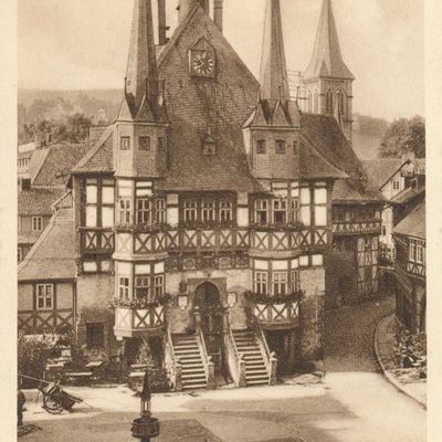 Bild vergrößern: PK_II_0106 Wernigerode Rathaus Rathaus