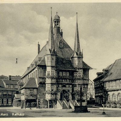 Bild vergrößern: PK_II_0107 Wernigerode Rathaus Rathaus