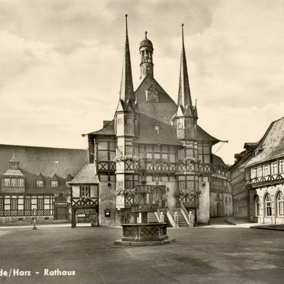 Bild vergrößern: PK_II_0116 Wernigerode Rathaus Rathaus