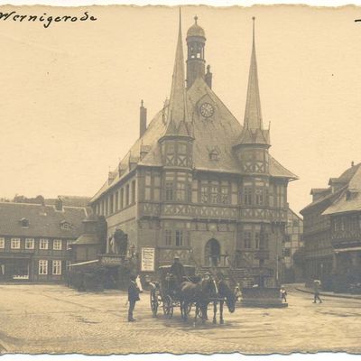 Bild vergrößern: PK_II_0124 Wernigerode Rathaus Rathaus