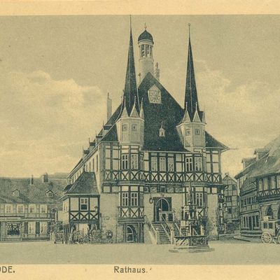 Bild vergrößern: PK_II_0126 Wernigerode Rathaus Rathaus