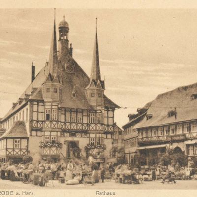 Bild vergrößern: PK_II_0130 Wernigerode Rathaus Rathaus