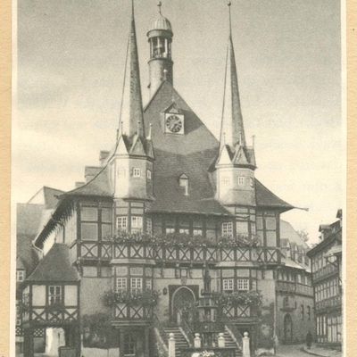 Bild vergrößern: PK_II_0131 Wernigerode Rathaus Rathaus