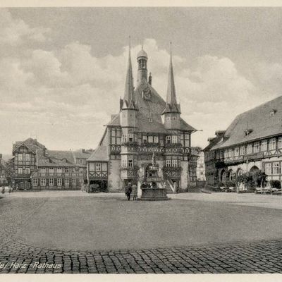 Bild vergrößern: PK_II_0138 Wernigerode Rathaus Rathaus