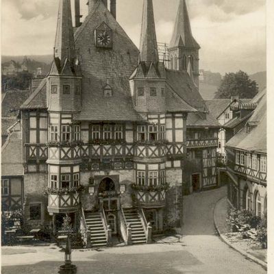 Bild vergrößern: PK_II_0144 Wernigerode Rathaus Rathaus