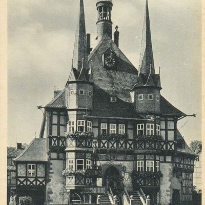 Bild vergrößern: PK_II_0145  Wernigerode Rathaus Rathaus