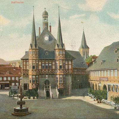 Bild vergrößern: PK_II_0162 Wernigerode Rathaus Rathaus