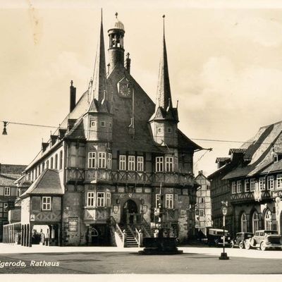 Bild vergrößern: PK_II_0165 Wernigerode Rathaus Rathaus