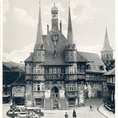 Bild vergrößern: PK_II_0168 Wernigerode Rathaus Rathaus
