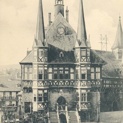 Bild vergrößern: PK_II_0177 Wernigerode Rathaus Rathaus