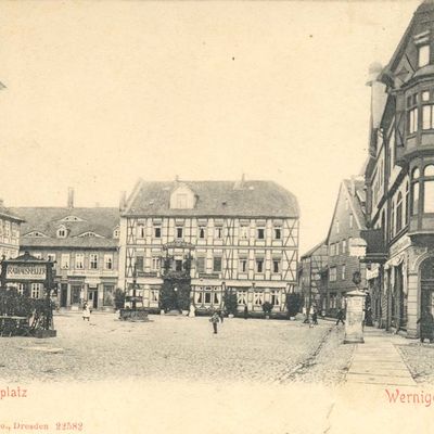 Bild vergrößern: PK_II_0185 Wernigerode Rathaus Marktplatz