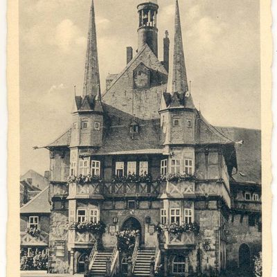 Bild vergrößern: PK_II_0186 Wernigerode Rathaus Rathaus