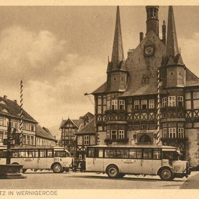 Bild vergrößern: PK_II_0193 Wernigerode Rathaus Rathaus