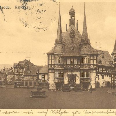 Bild vergrößern: PK_II_0197 Wernigerode Rathaus Rathaus