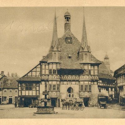 Bild vergrößern: PK_II_0209 Wernigerode Rathaus Rathaus