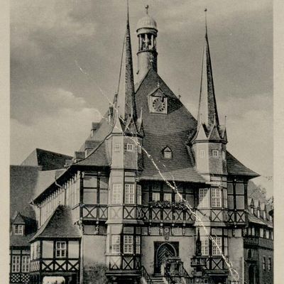 Bild vergrößern: PK_II_0213 Wernigerode Rathaus Rathaus