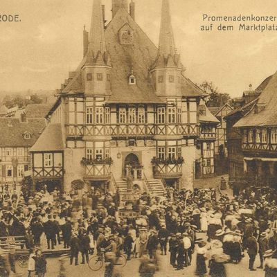 Bild vergrößern: PK_II_0001 Wernigerode Rathaus Konzert a. d. Markt