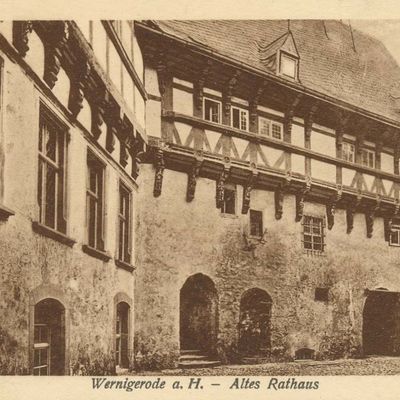 Bild vergrößern: PK_II_0013 Wernigerode Rathaus Altes Rathaus