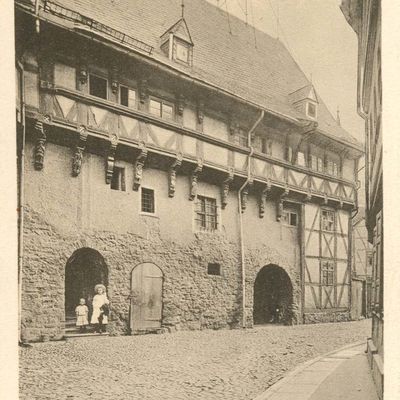 Bild vergrößern: PK_II_0018 Wernigerode Rathaus Alter Teil a. Klint