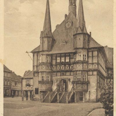 Bild vergrößern: PK_II_0063 Wernigerode Rathaus Rathaus