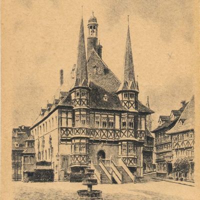 Bild vergrößern: PK_II_0079 Wernigerode Rathaus Rathaus