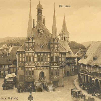 Bild vergrößern: PK_II_0122 Wernigerode Rathaus Rathaus