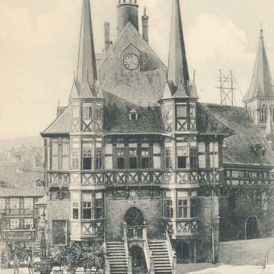 Bild vergrößern: PK_II_0147 Wernigerode Rathaus Rathaus