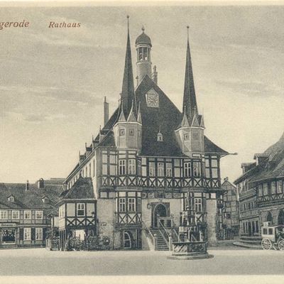 Bild vergrößern: PK_II_0161 Wernigerode Rathaus Rathaus