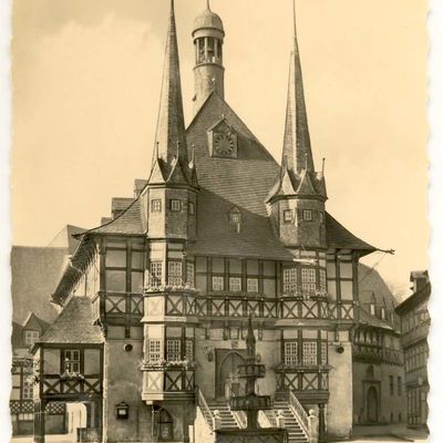 Bild vergrößern: PK_II_0164 Wernigerode Rathaus Rathaus