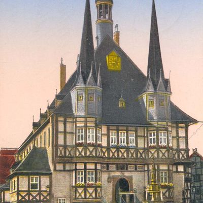 Bild vergrößern: PK_II_0173 Wernigerode Rathaus Rathaus