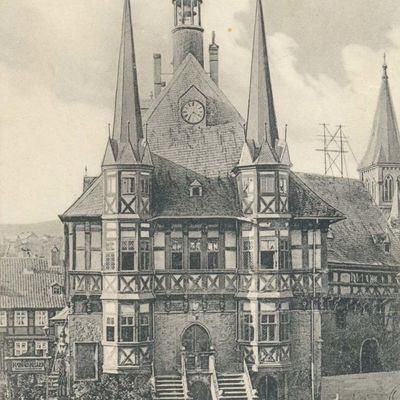 Bild vergrößern: PK_II_0175 Wernigerode Rathaus Rathaus