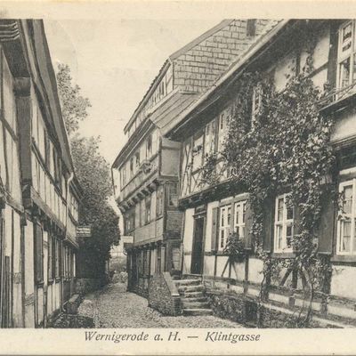 Bild vergrößern: Wernigerode Innenstadt Klintgasse (PK_III_0065)