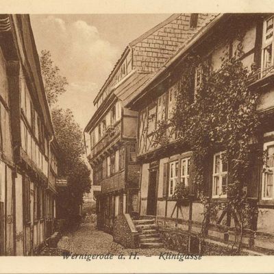 Bild vergrößern: PK_III_0080 Wernigerode Innenstadt Klintgasse