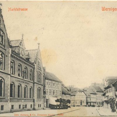 Bild vergrößern: PK_III_0088 Wernigerode Innenstadt Marktstrasse