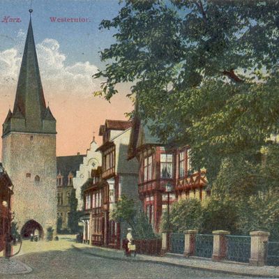 Bild vergrößern: PK_III_0098 Wernigerode Innenstadt Westerntor