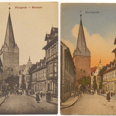 Bild vergrößern: PK_III_0115 Wernigerode Innnenstadt Westerntor