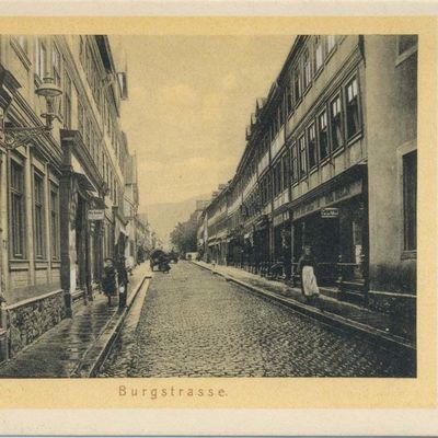 Bild vergrößern: Wernigerode Innenstadt Burgstraße (PK_III_0136)