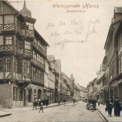 Bild vergrößern: Wernigerode Innenstadt Breite Straße (PK_III_0143)