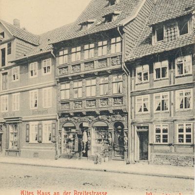 Bild vergrößern: PK_III_0168 Wernigerode Innenstadt Altes H., Breitestr.