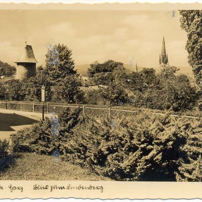 Bild vergrößern: PK_III_0175 Wernigerode Innenstadt Blick z. Lindenberg