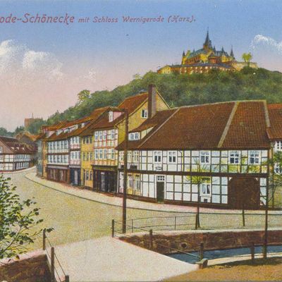 Bild vergrößern: PK_III_0179 Wernigerode Innenstadt Schöneecke m. Schl.