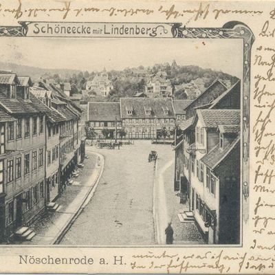 Bild vergrößern: PK_III_0180 Wernigerode Innenstadt Schöneecke mit Lindenberg