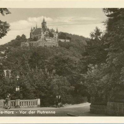 Bild vergrößern: PK_III_0184 Wernigerode Innenstadt Vor der Flutrenne