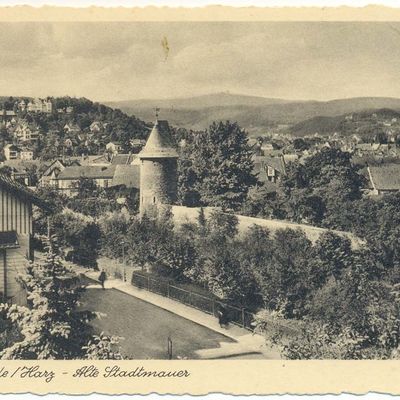 Bild vergrößern: PK_III_0192 Wernigerode Innenstadt Alte Stadtmauer