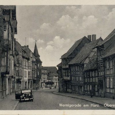 Bild vergrößern: PK_III_0199 Wernigerode Innenstadt Obere Marktstraße