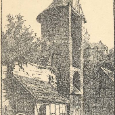 Bild vergrößern: Wernigerode Innenstadt Alte Stadtmauer (PK_III_0028)