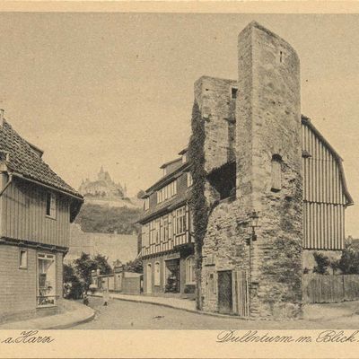 Bild vergrößern: Wernigerode Innenstadt Dullenturm (PK_III_0035)