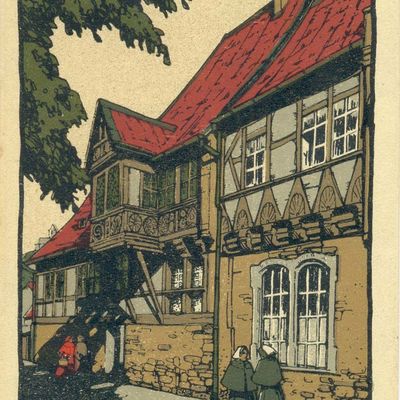 Bild vergrößern: Wernigerode Innenstadt Haus Gadenstedt (PK_III_0070)