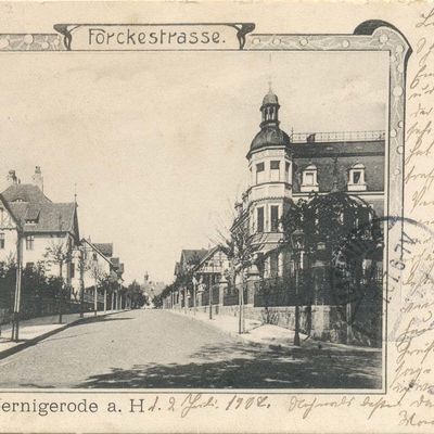 Bild vergrößern: PK_III_0123 Wernigerode Innenstadt Forckestrasse